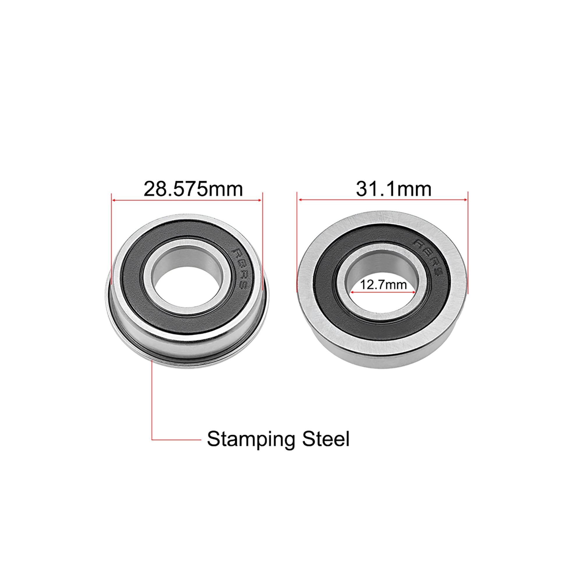 R10-ZZ Shielded Ball Bearing 10 PCS Chrome Steel Lubricated 5/8x1-3/8x0.3438 PGN R10-ZZ Shielded Ball Bearing 10 PCS Chrome Steel Lubricated 5/8x1-3/8x0.3438 PGN